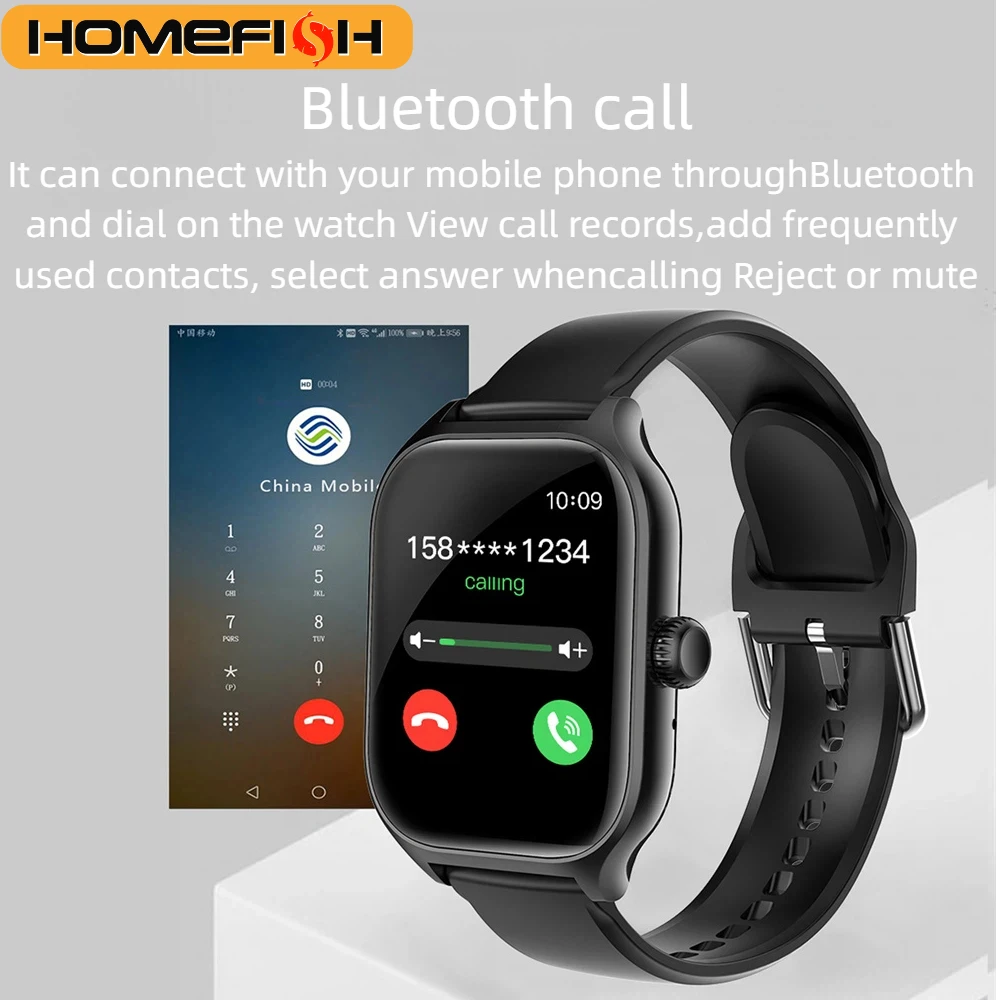 Photography Zone - HOMEFISH H9 Intelligent Watch Bluetooth Call