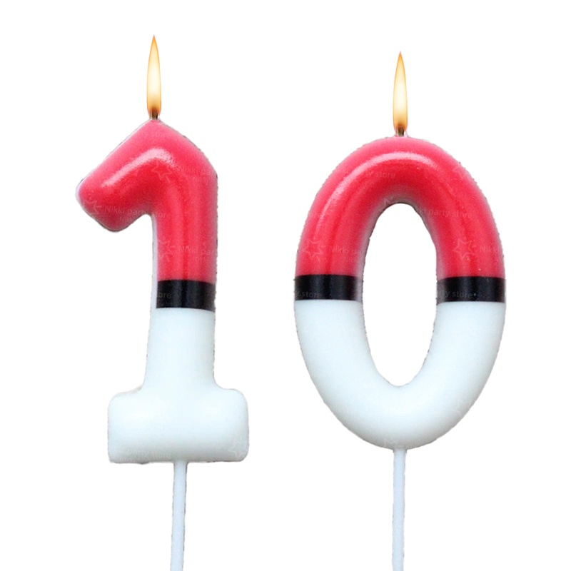 Photography Award - Pikachu candle birthday candles pokeball Cake