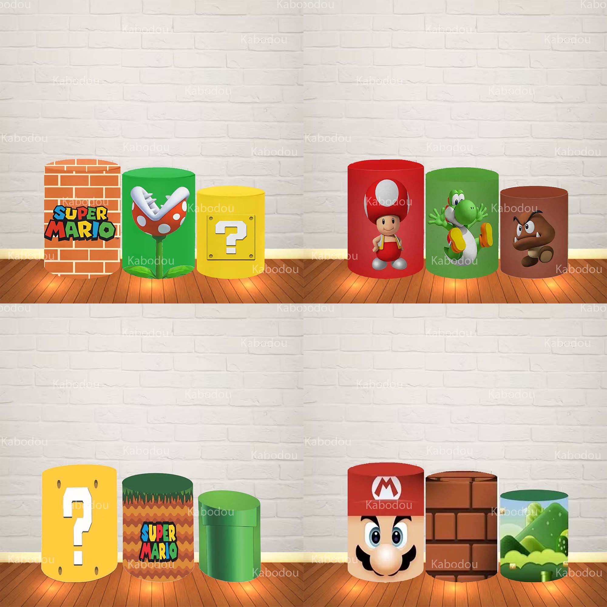 Photography Class - Super Marios Backdrop Kids Birthday Party