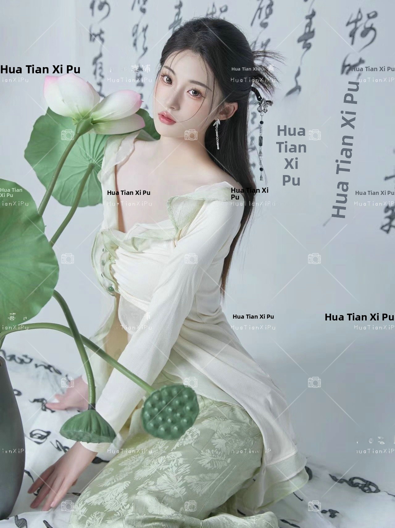 Photography Vintage Style - New Vintage Chinese Style Watercolor Photography