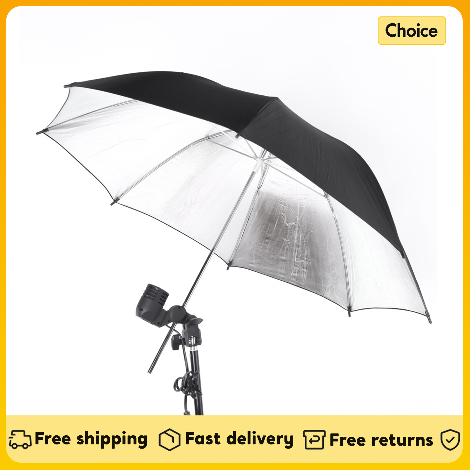 Photography Umbrella - 83cm/ 33inch Studio Reflector Umbrella Studio