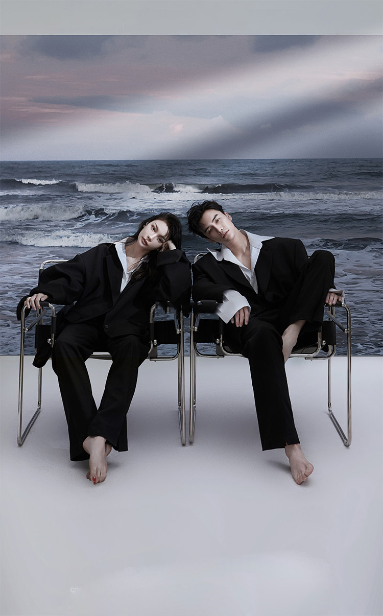 Fashionable Wide-Style Couple' - Photography Outfit avis et prix