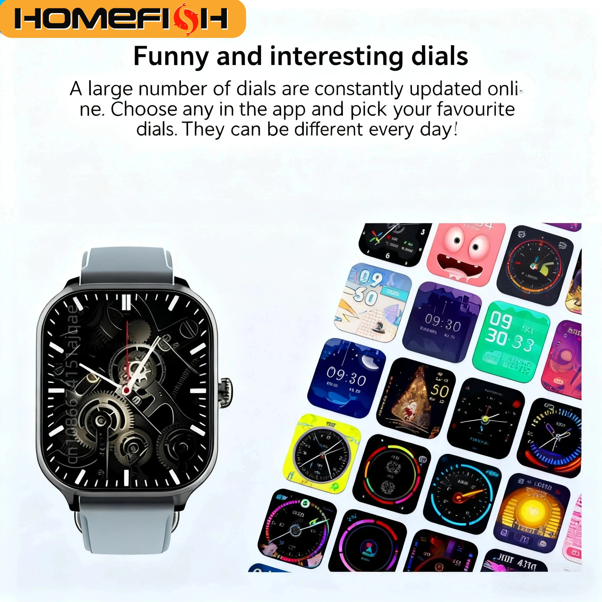 HOMEFISH H9 Intelligent Watch  - Photography Zone avis et prix