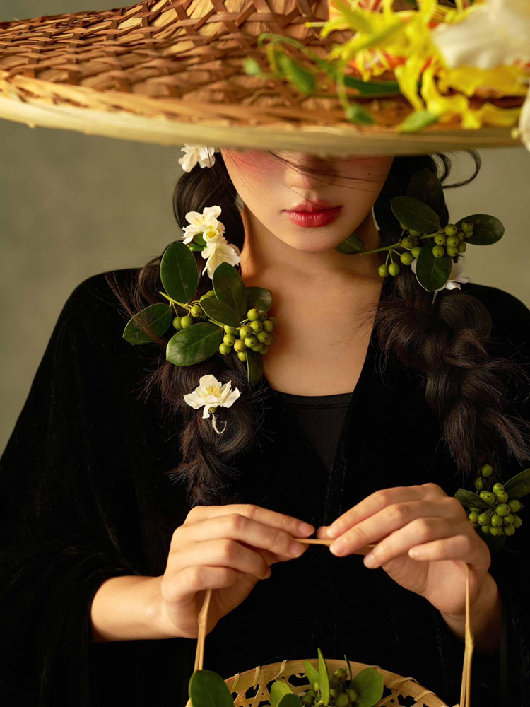New Vintage Chinese Style Blac - Photography Vintage Style avis et prix