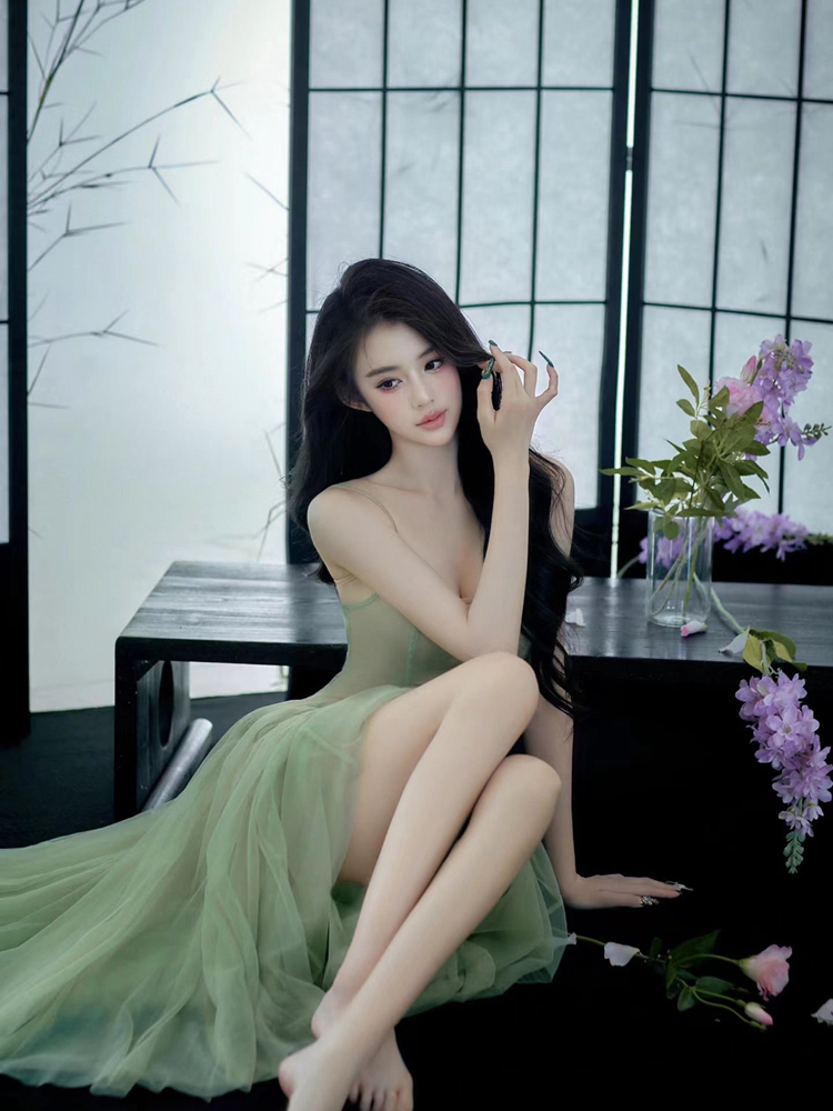 New 2026 Green Dress Studio Ph - Photography Vintage Style avis et prix