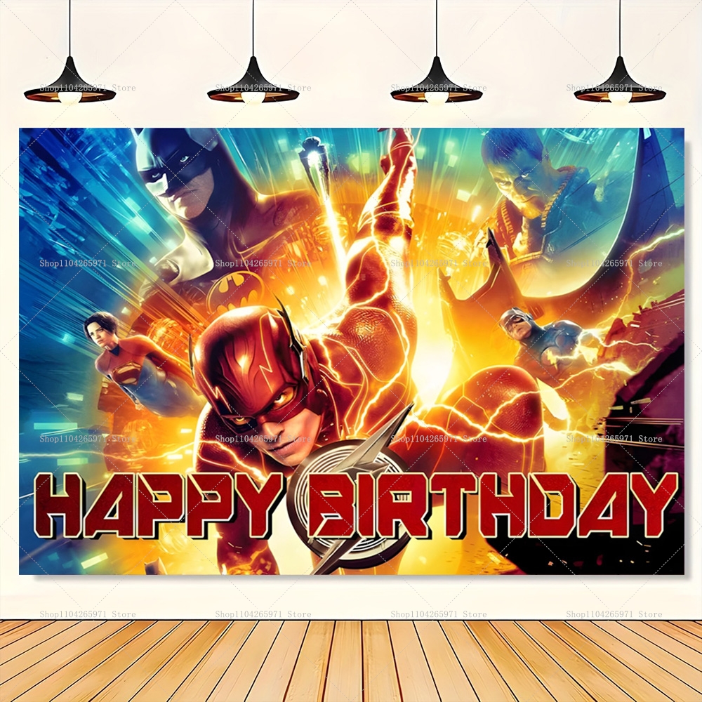 DC The Flash Backdrop Banner S - Photography Sport avis et prix