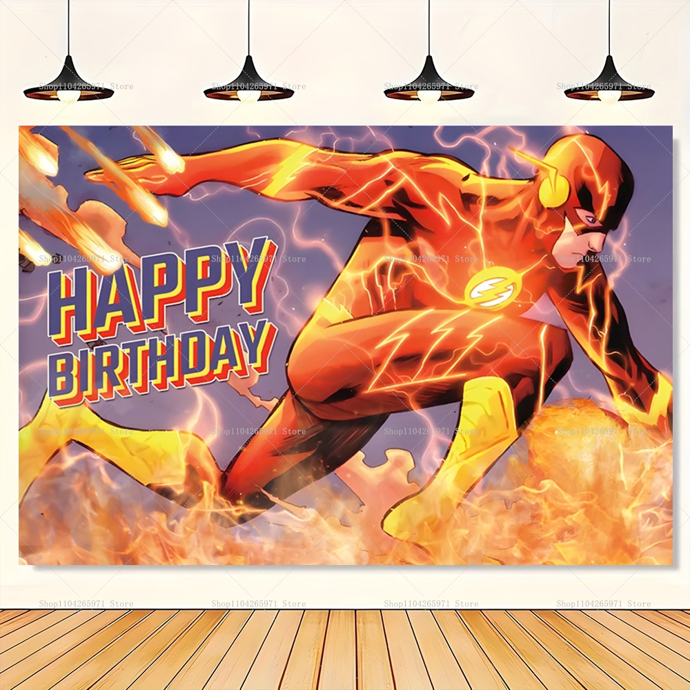 DC The Flash Backdrop Banner S - Photography Sport avis et prix