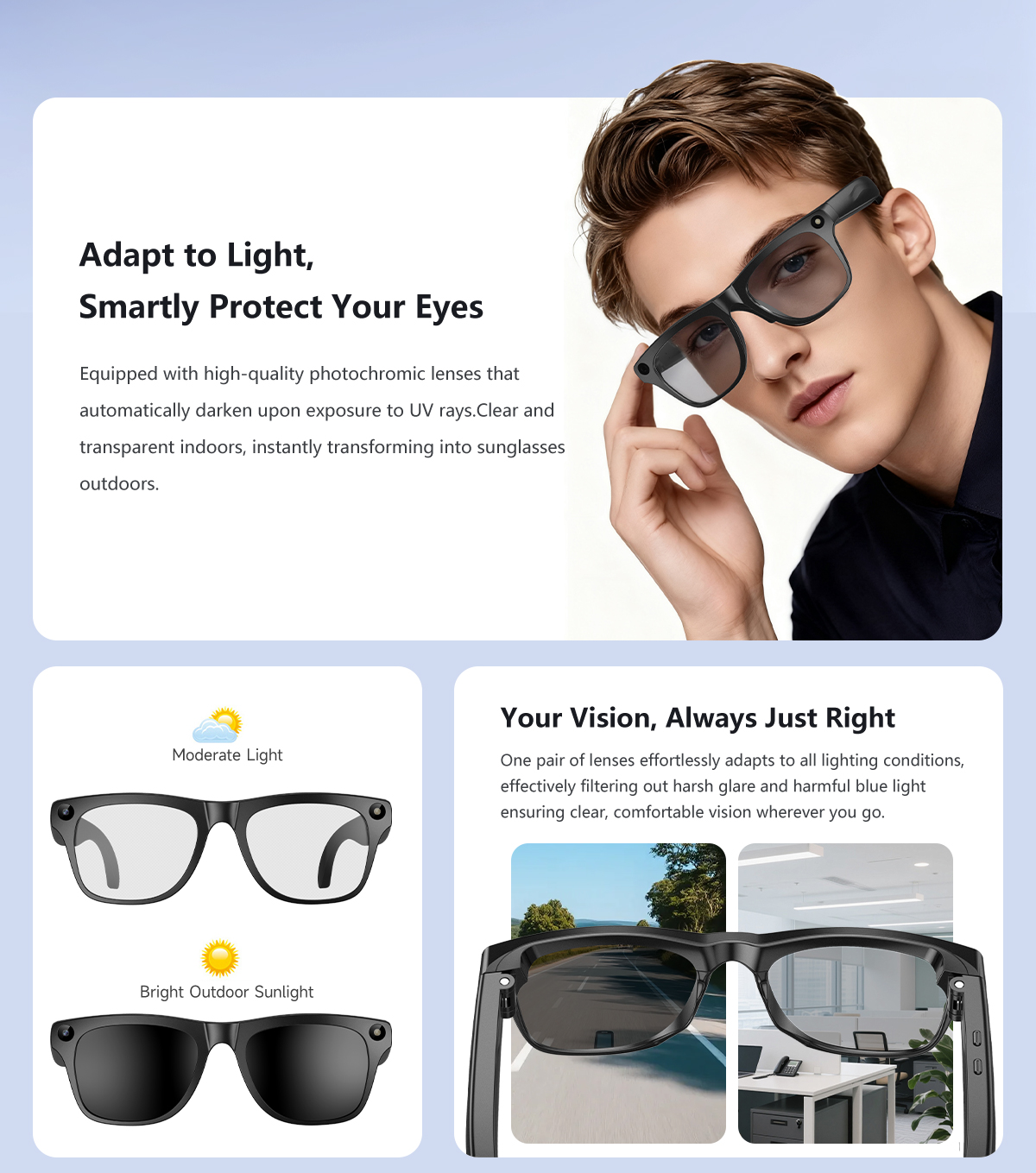 AI Smart Glasses Camera AI Pho - Photography Product avis et prix