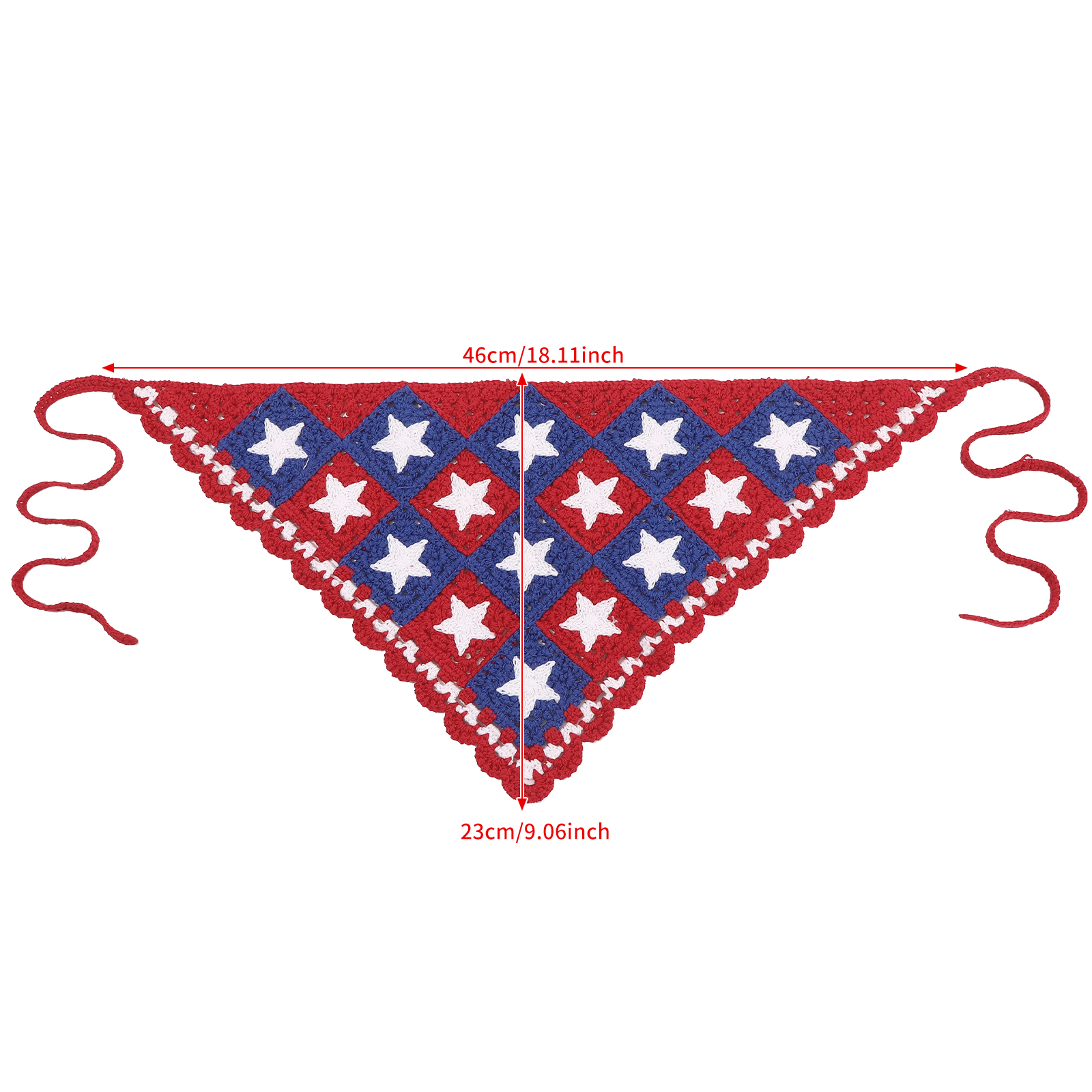 1pc Spring Summer Knitted Tria - Photography Triangle avis et prix