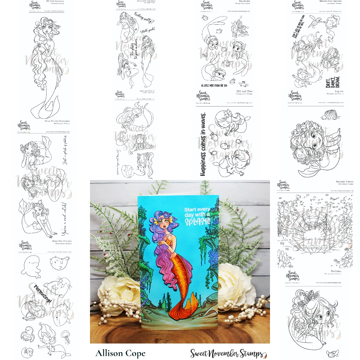 2026 New Clear Stamp Set - Sea - Photography Umbrella avis et prix