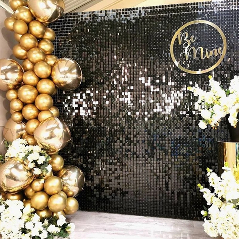 2M Foil Glitter Curtain Shimme - Photography Zone avis et prix