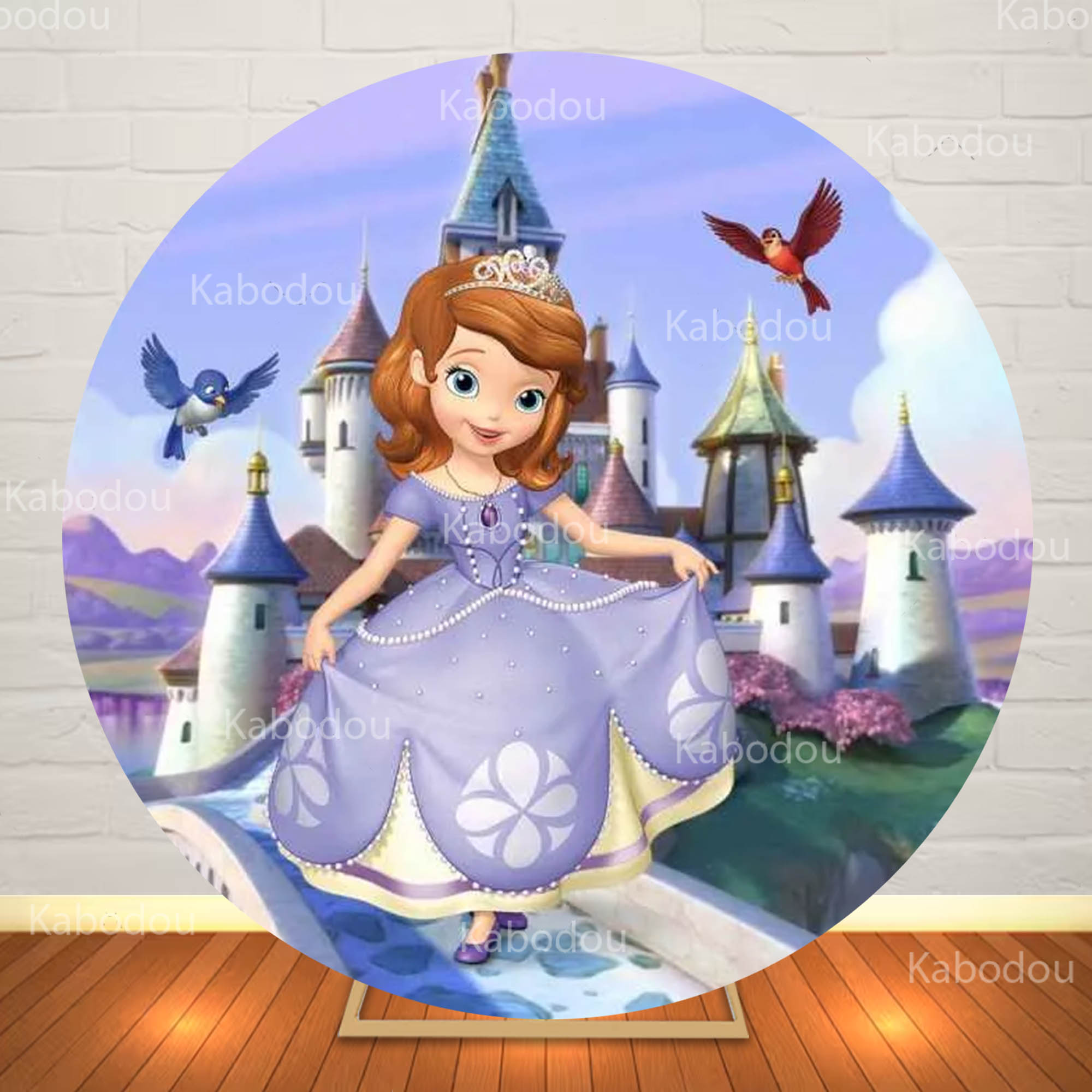 Sofia the First Round Backdrop - Photography Class avis et prix