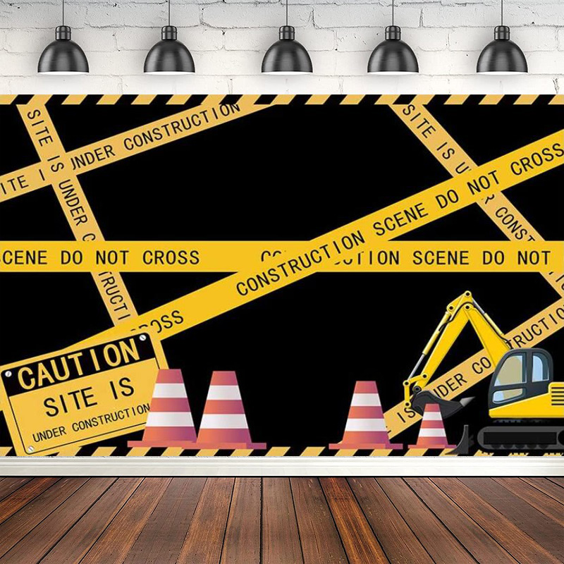 Construction Site Theme Photog - Photography Zone avis et prix