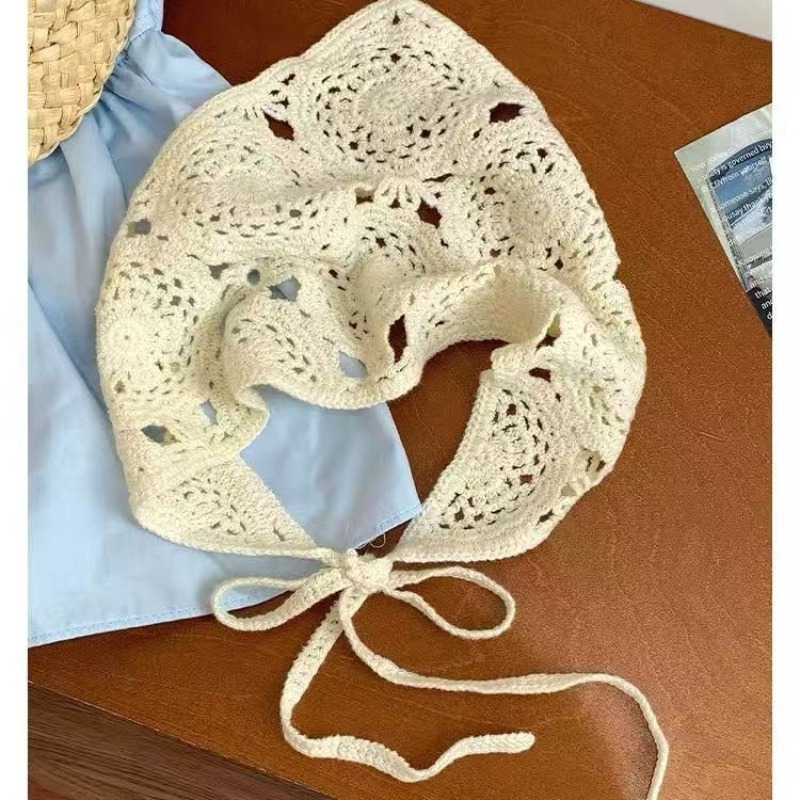 Knitted Triangle Turban Scarf  - Photography Triangle avis et prix