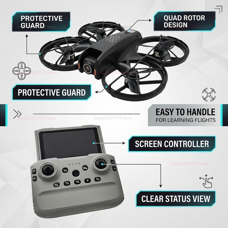 2026 New M5 Mini Drone 8K HD C - Photography Drone avis et prix