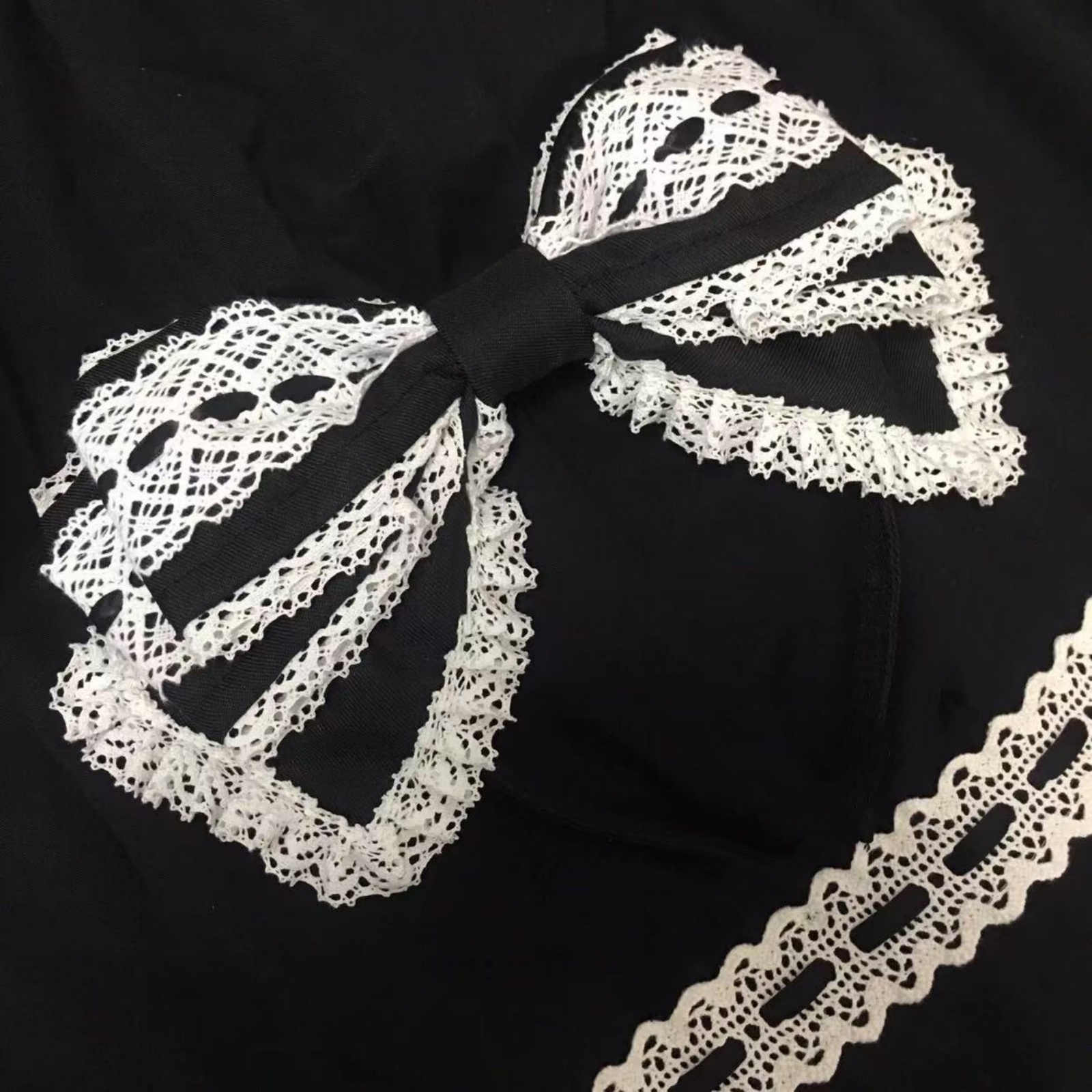 1Pc White Bow Lace Headband, S - Photography Triangle avis et prix