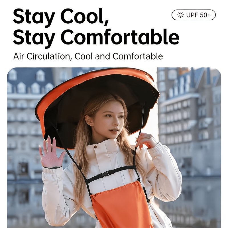 UPF50 +Foldable Hands-Free Hea - Photography Umbrella avis et prix
