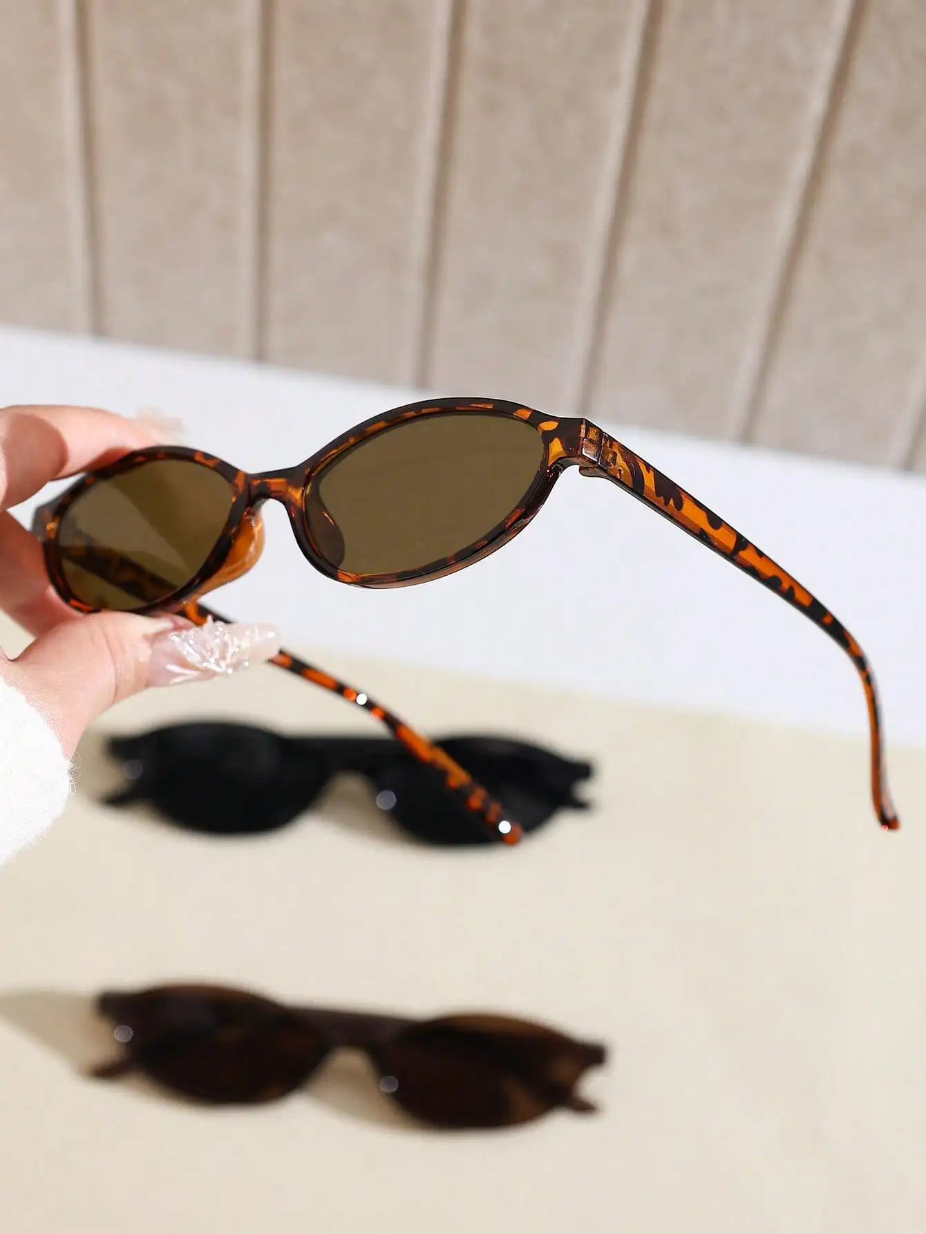 1 Pair Retro Geometric Full Fr - Photography Outfit avis et prix