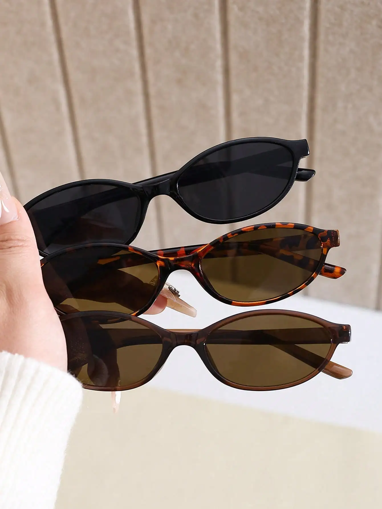 1 Pair Retro Geometric Full Fr - Photography Outfit avis et prix