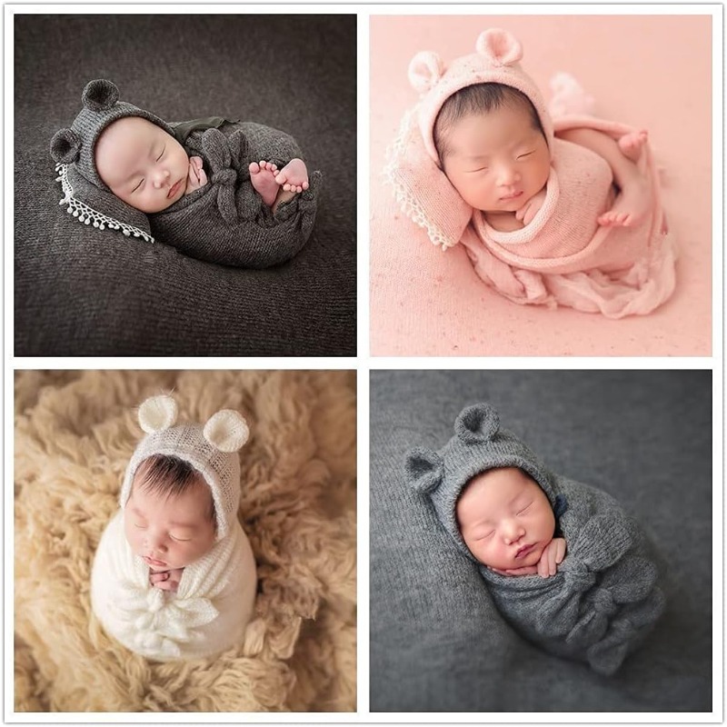 3PCS Baby Photo Prop Set -Swad - Photography Outfit avis et prix