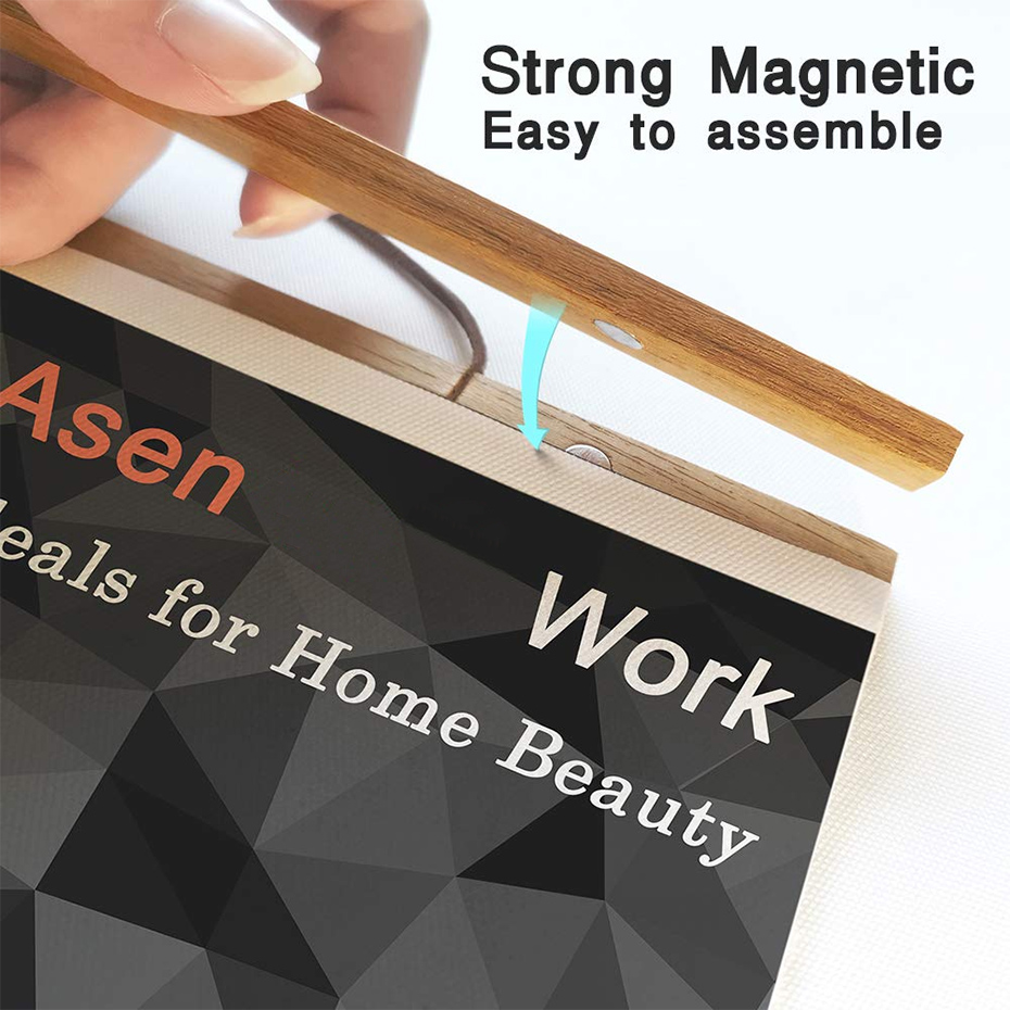 1PC Magnetic Wooden Picture Ha - Photography Definition avis et prix