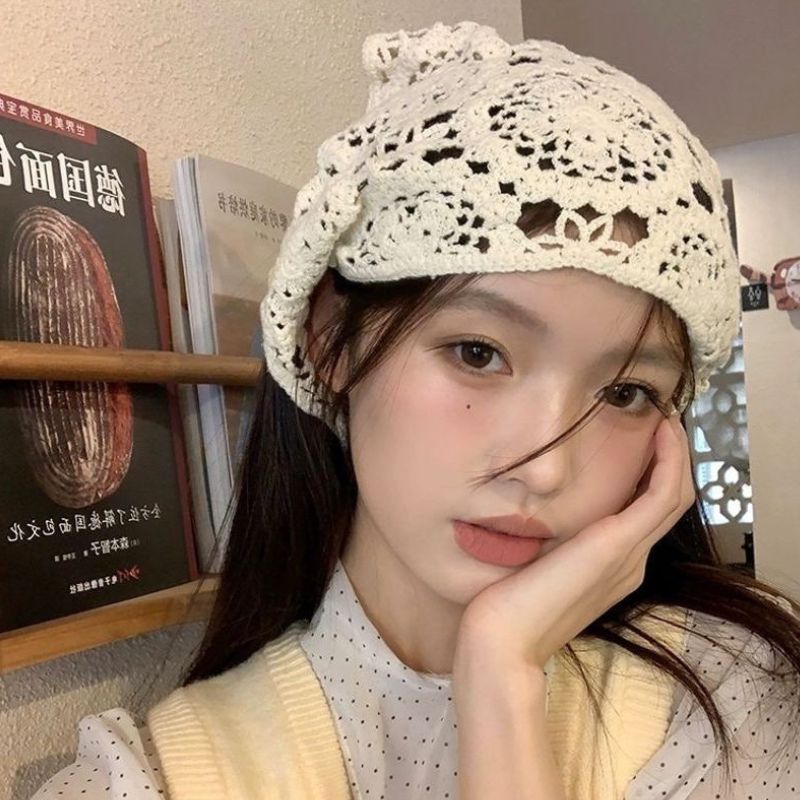 Retro Knitted Triangle Headban - Photography Triangle avis et prix