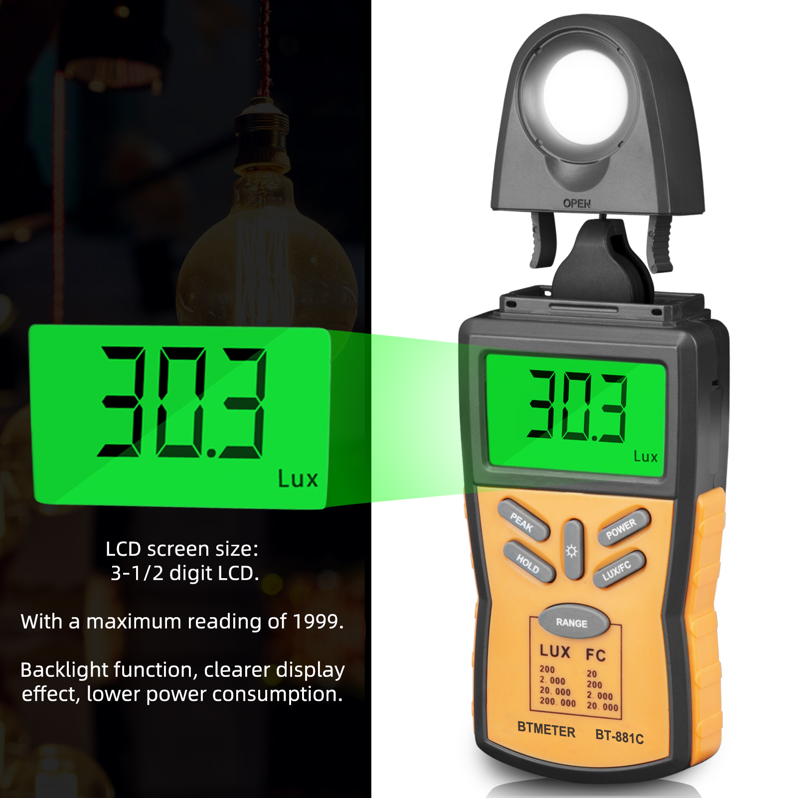 881C Handheld Digital Illumina - Photography Hp avis et prix