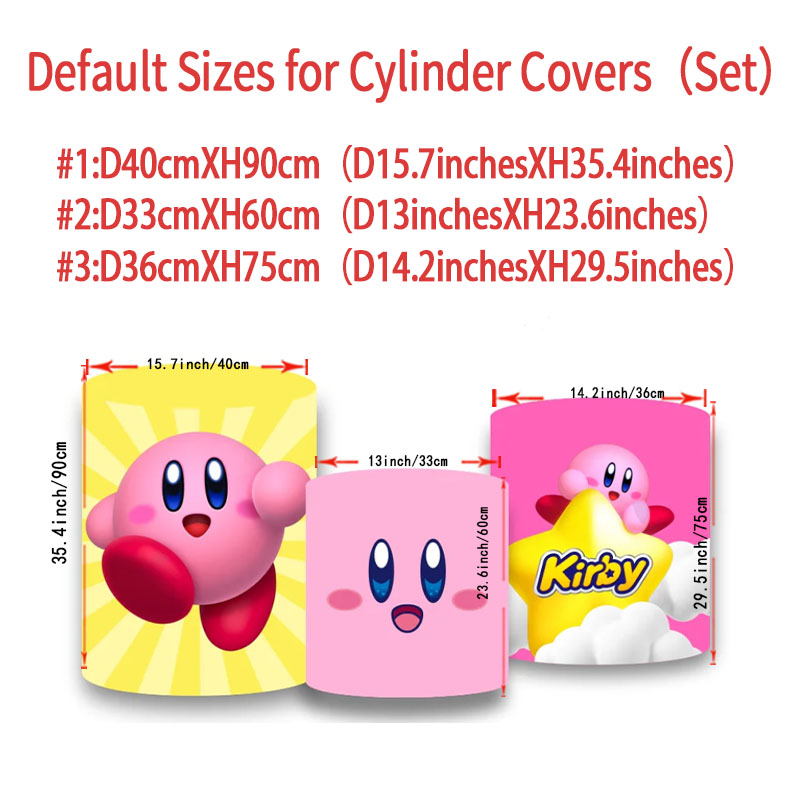 Cartoon Star Kirby Round Backd - Photography Sport avis et prix
