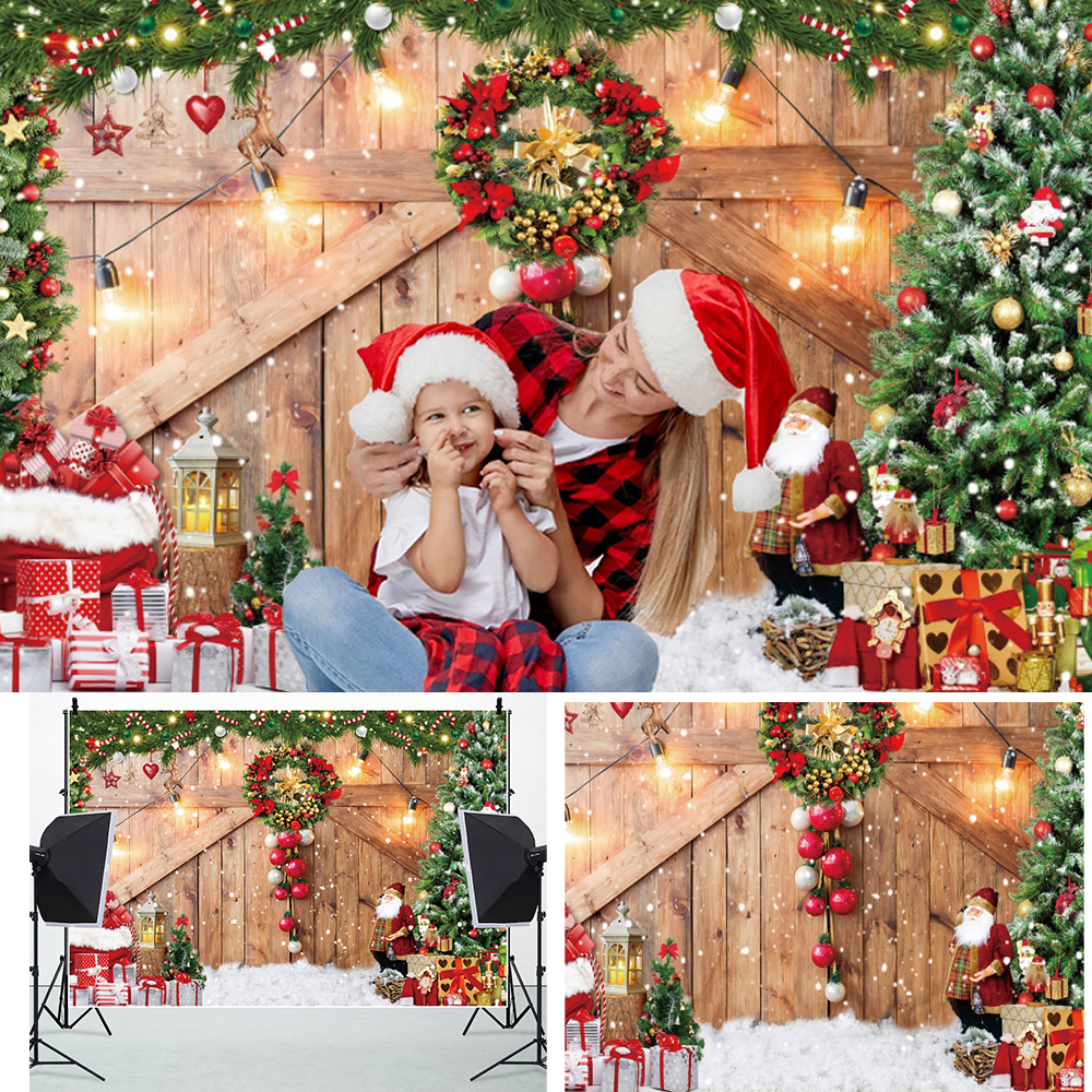 Merry Christmas Backdrop Xmas  - Photography Backdrop Muslin avis et prix