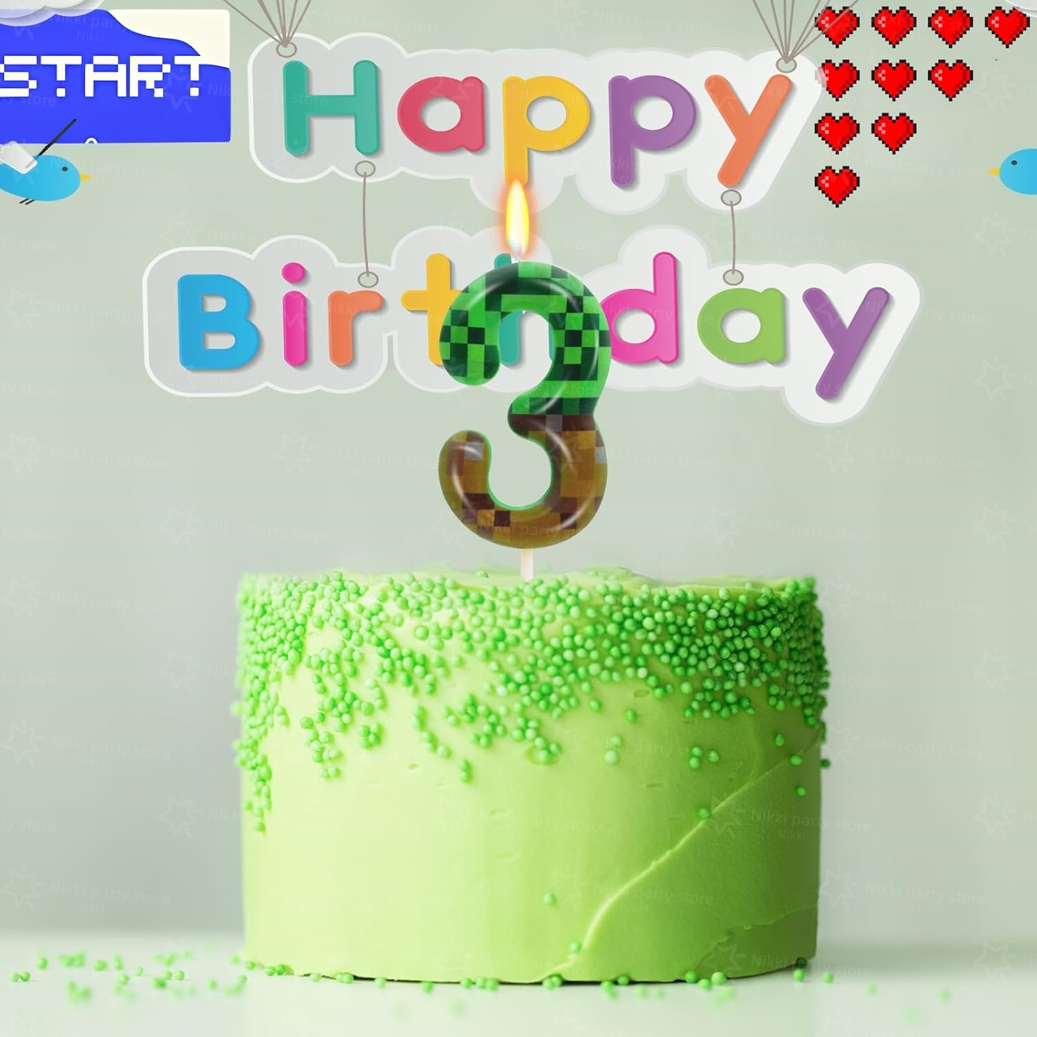 Miner Birthday Candles Birthda - Photography Award avis et prix