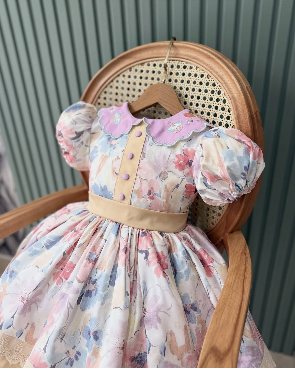 0-12Y Baby Girl Summer Collar  - Photography Vintage Style avis et prix
