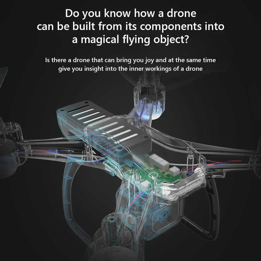 JJRC H108 DIY Teaching Assembl - Photography Drone avis et prix