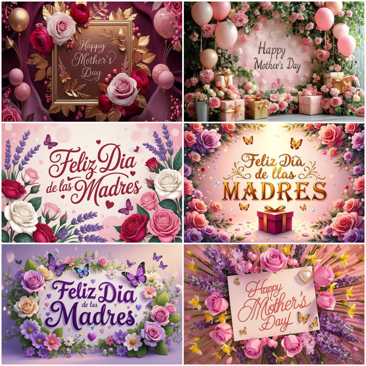 Happy Mother's Day Theme Backg - Photography Zone avis et prix