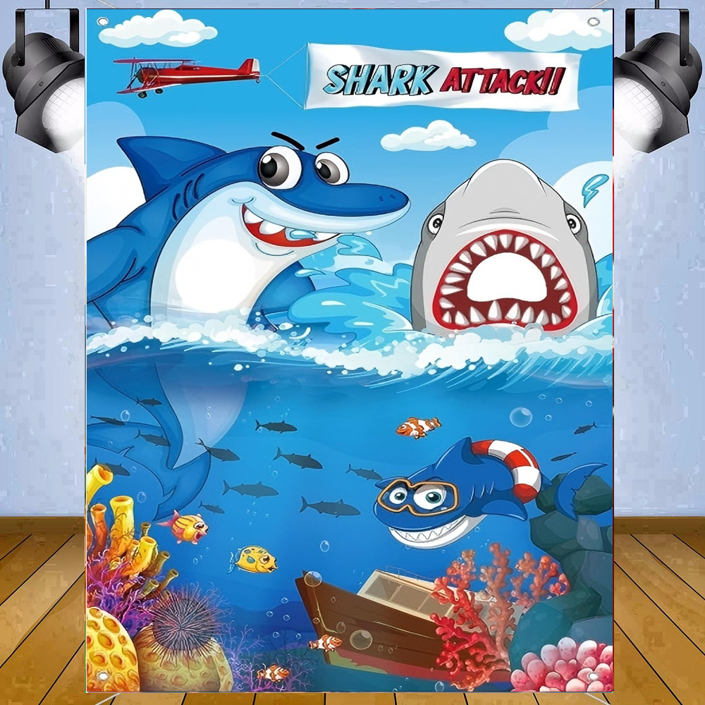 Photography Backdrop Shark Zon - Photography Zone avis et prix