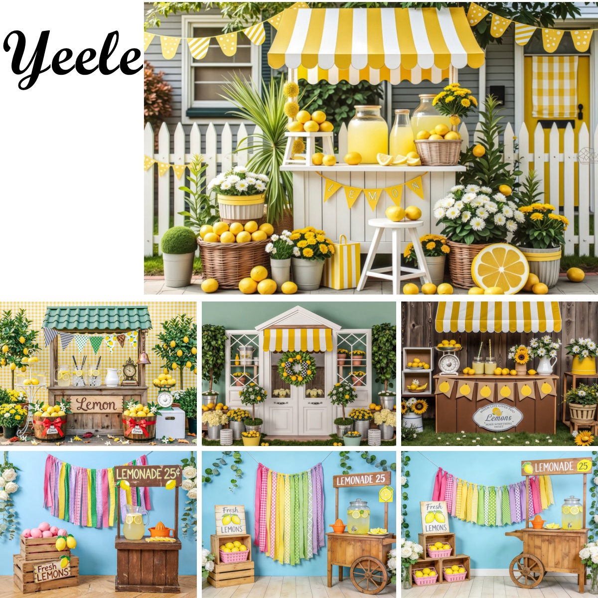 Yellow Lemon Stand Photographi - Photography Zone avis et prix