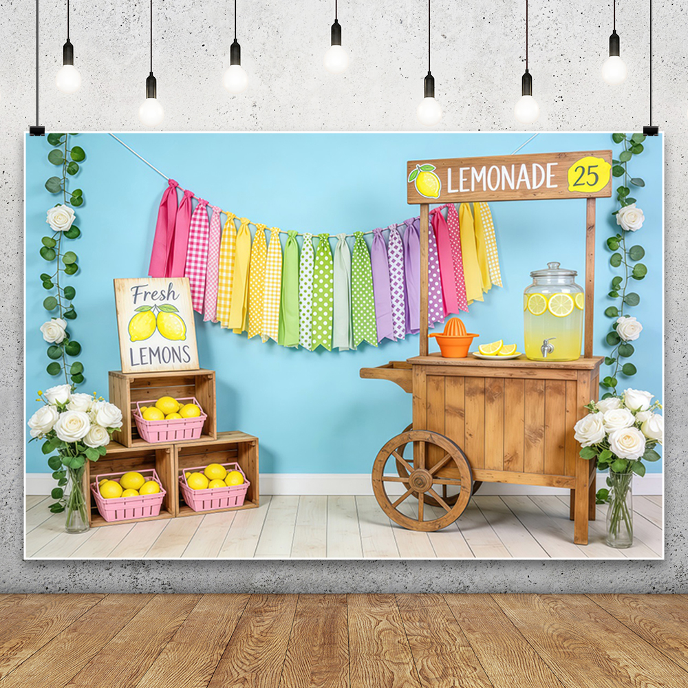 Yellow Lemon Stand Photographi - Photography Zone avis et prix