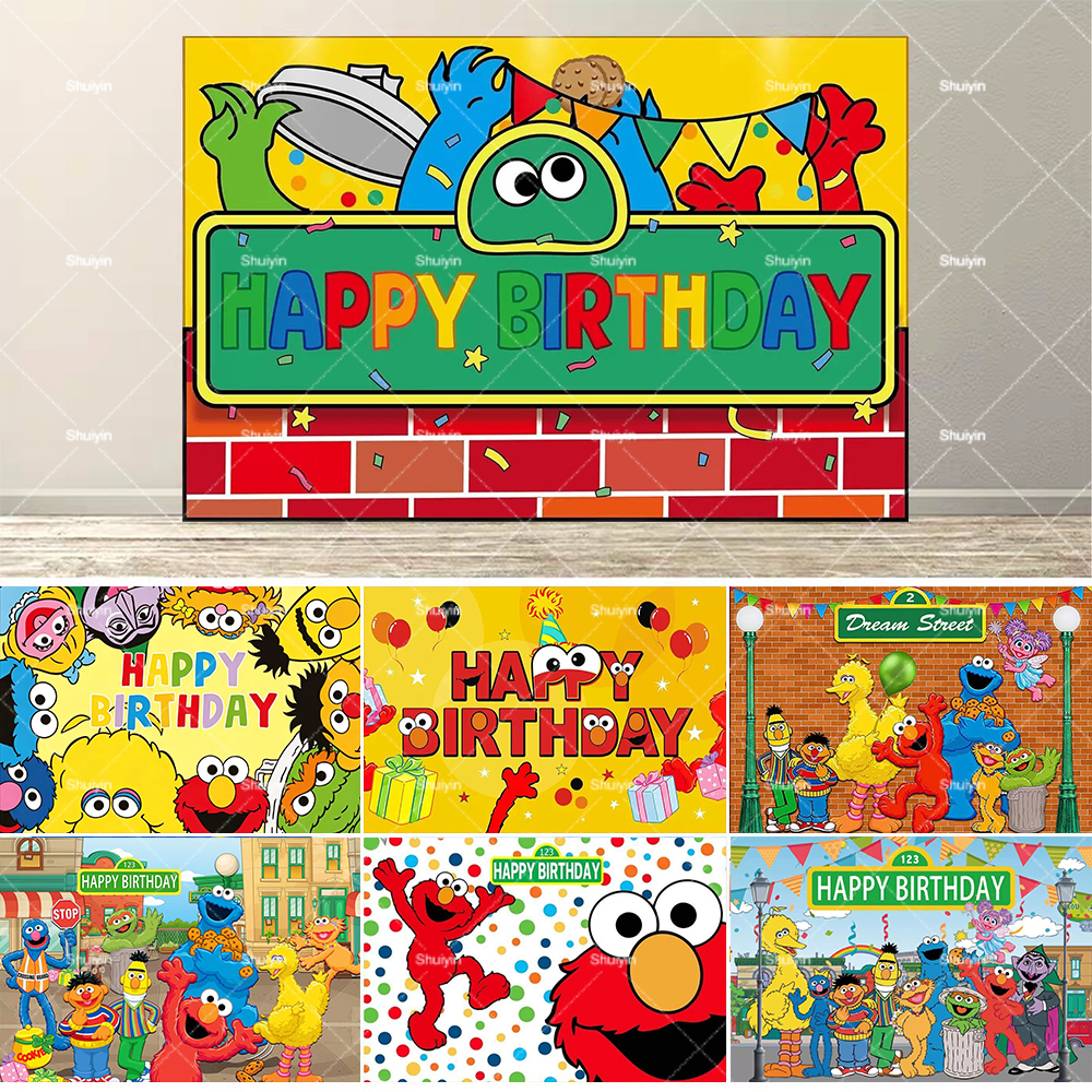 Cartoon Monster Biscuit Backdr - Photography Sport avis et prix