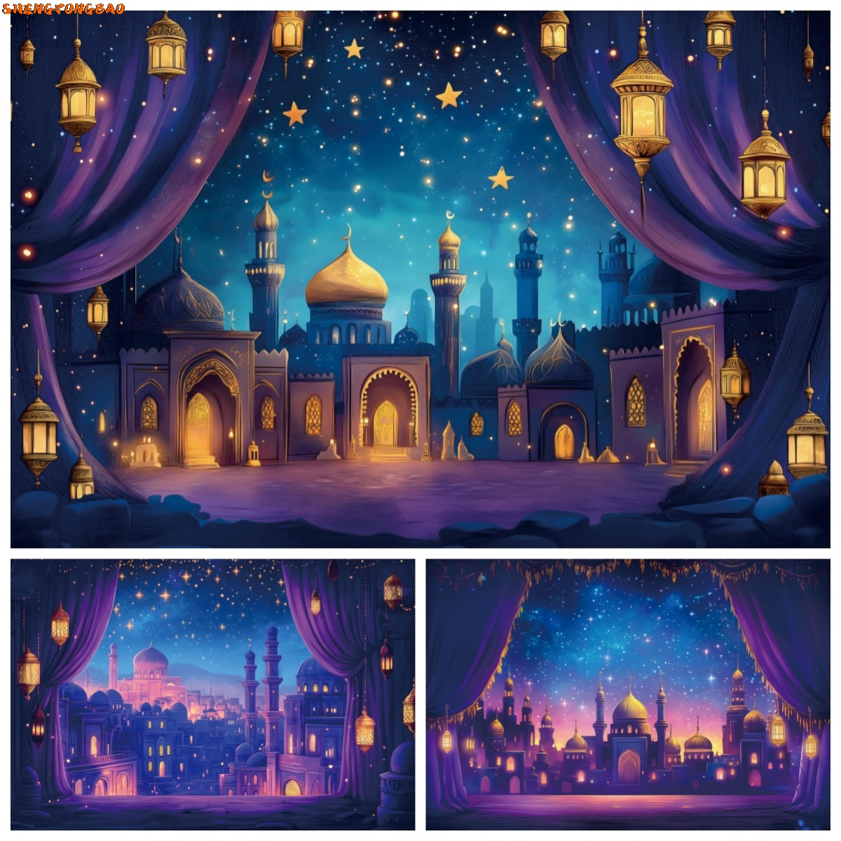 Arabian Moroccan Nights Photog - Photography Backdrop Muslin avis et prix
