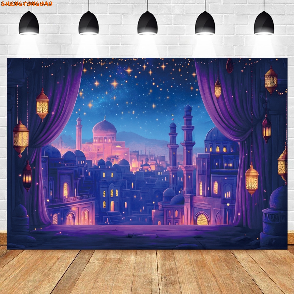 Arabian Moroccan Nights Photog - Photography Backdrop Muslin avis et prix