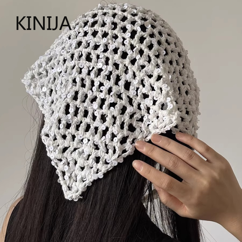 Ins Style Sequined Hollow Knit - Photography Triangle avis et prix