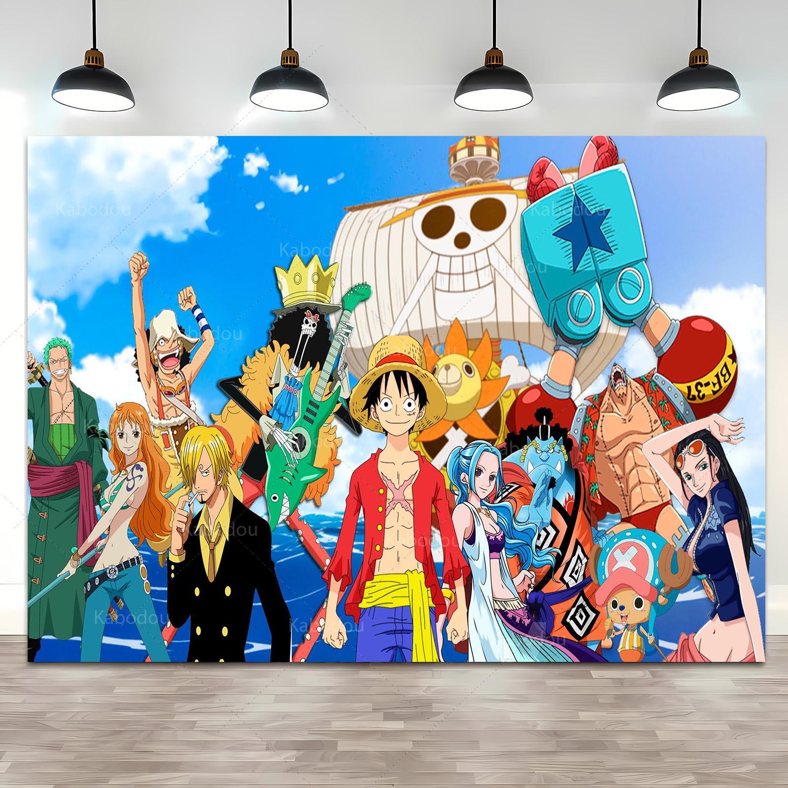 Anime One Piece Luffy Backdrop - Photography Class avis et prix