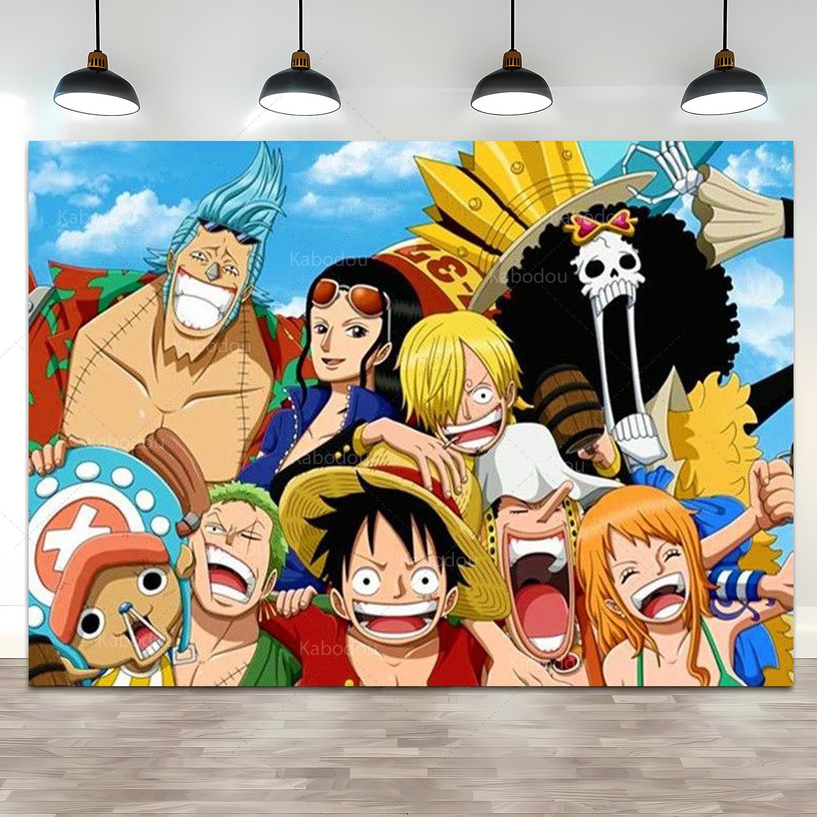Anime One Piece Luffy Backdrop - Photography Class avis et prix