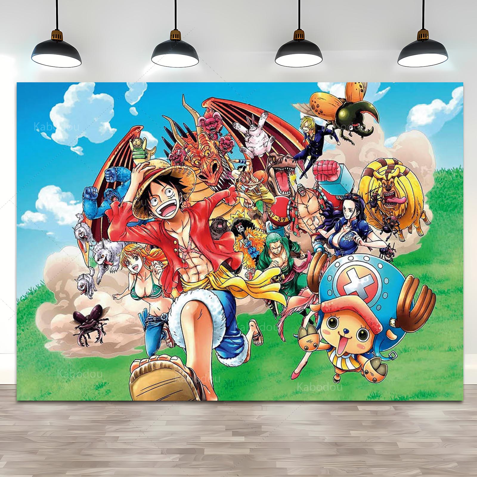 Anime One Piece Luffy Backdrop - Photography Class avis et prix