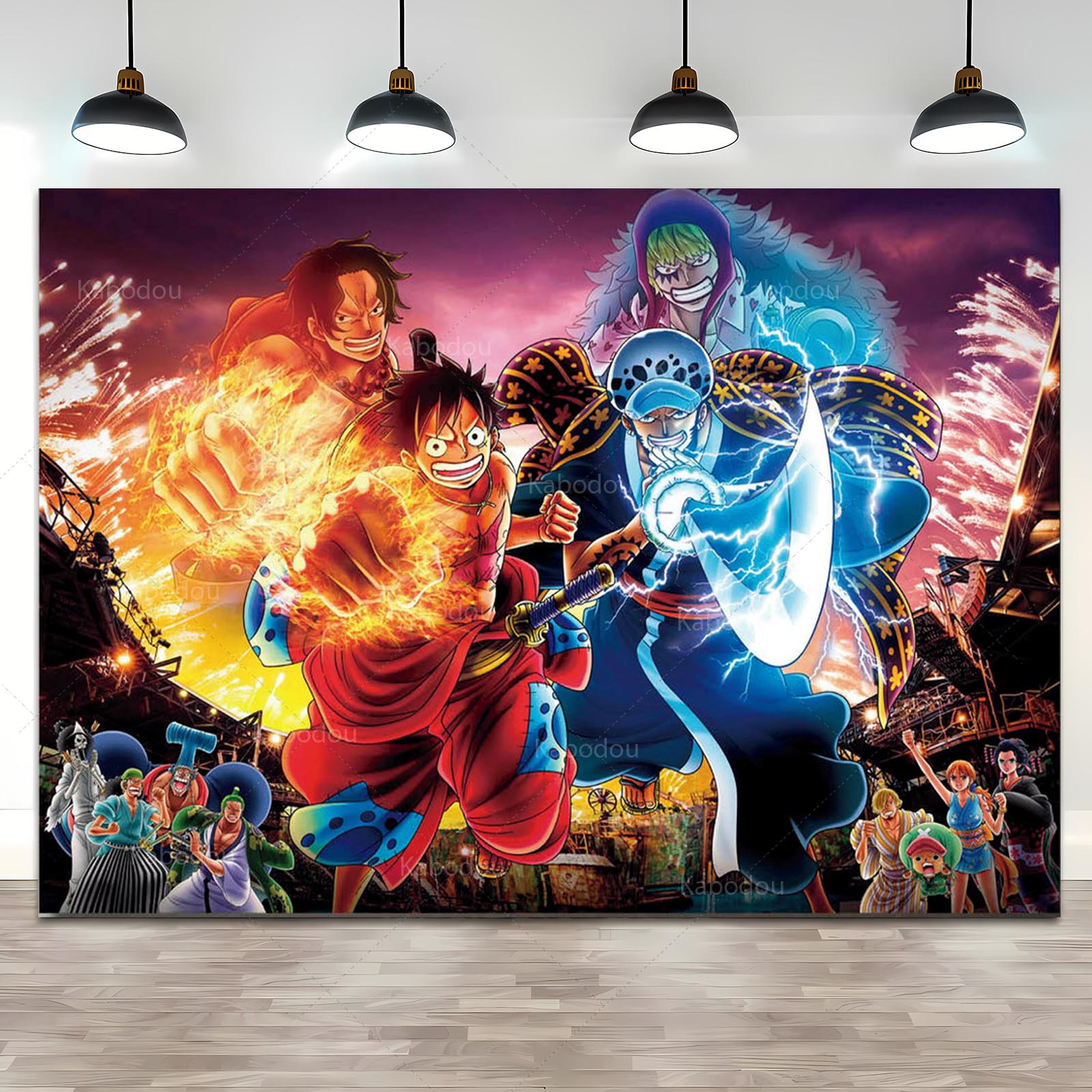 Anime One Piece Luffy Backdrop - Photography Class avis et prix