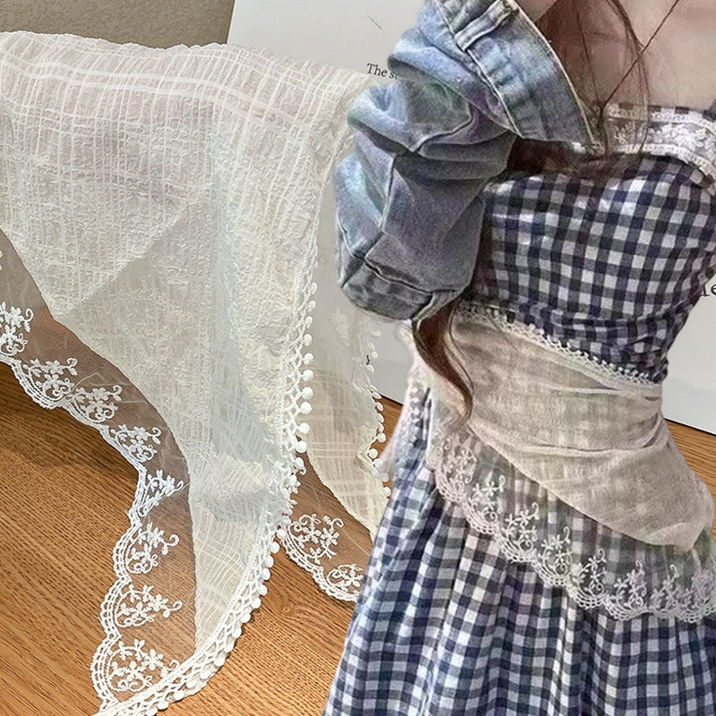 Summer White Lace Head Wrap Sc - Photography Triangle avis et prix