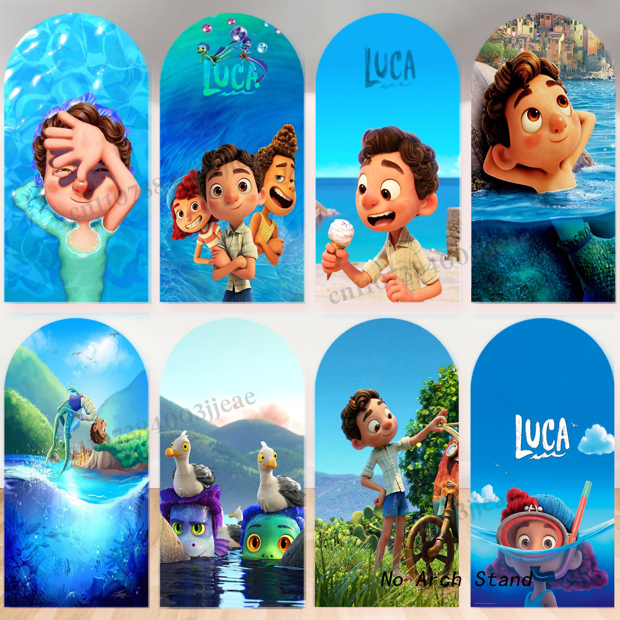 Cartoon Luca Theme Arch Backdr - Photography Sport avis et prix