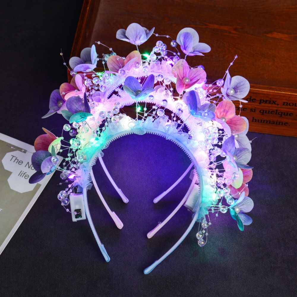 Glowing Flower Butterfly Headb - Photography Triangle avis et prix