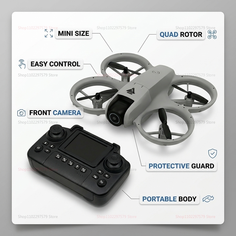 2026 Mini RC Drone with 8K HD  - Photography Drone avis et prix
