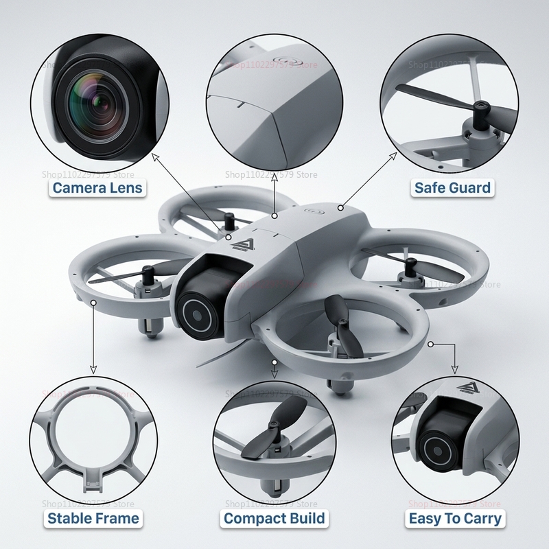 2026 Mini RC Drone with 8K HD  - Photography Drone avis et prix