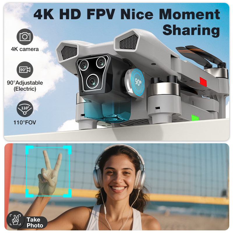 NEW Hot L017 Pro Drone Brushle - Photography Drone avis et prix